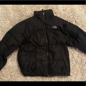 Boys north face puffer jacket